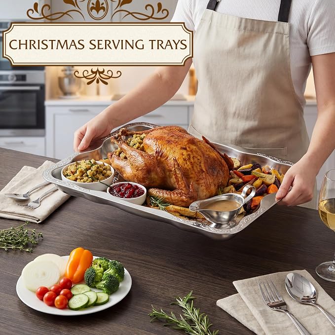 FoldTier 12 Pack Serving Trays Set - Image 6