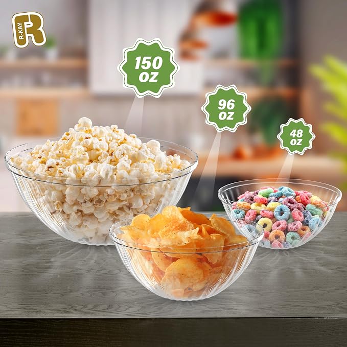 R-kay 6 Pack Extra Large Serving Bowl - Image 4