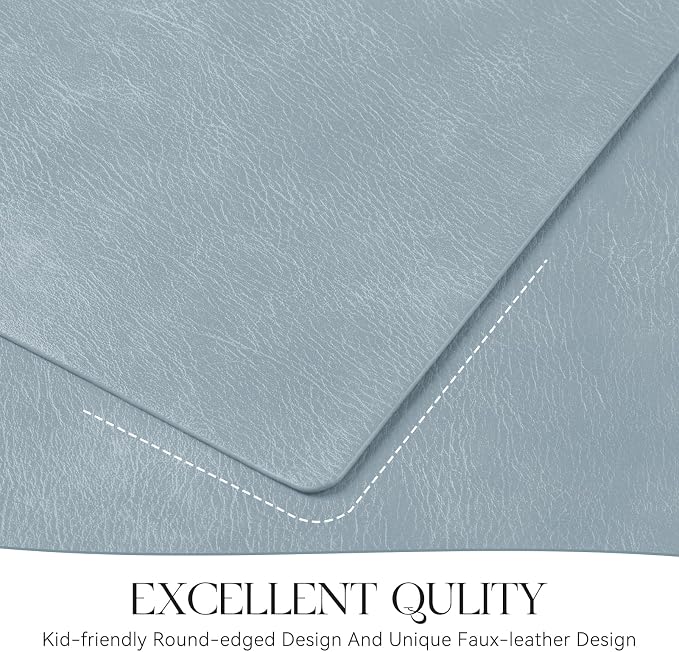 MOSAYT Vinyl Placemats Set of 6-12 X 17 Inch - Image 5
