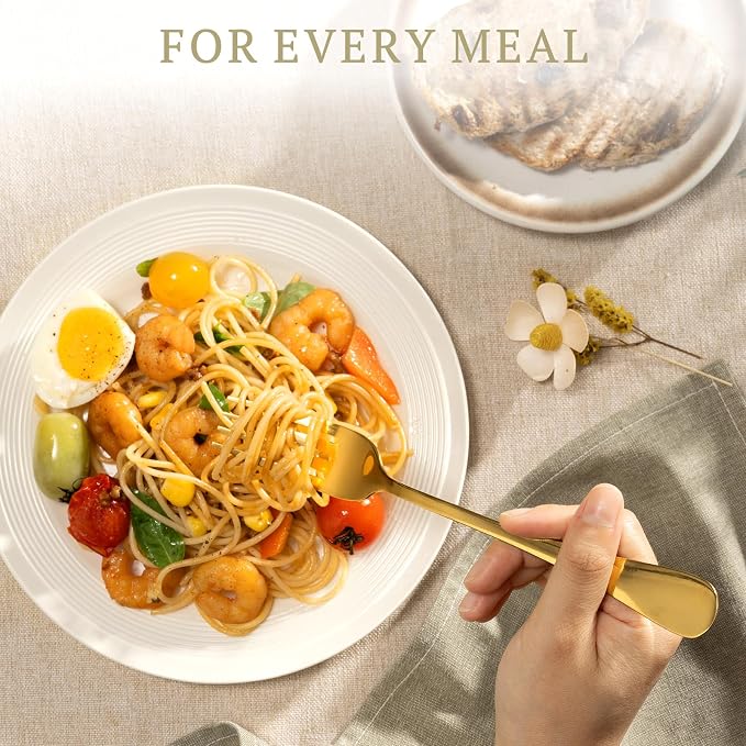 Astercook 24-Piece Silverware Set - Image 7