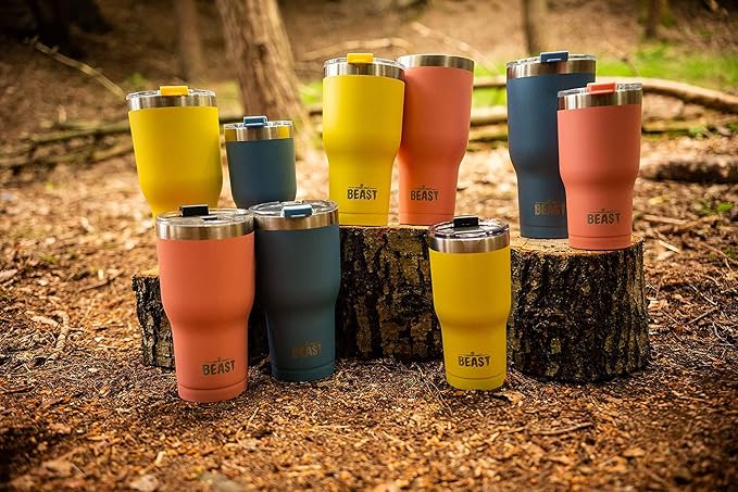 Beast 30 oz Tumbler Stainless Steel Vacuum Insulated Coffee Ice Cup Double Wall - Image 4