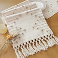 Boho Table Runner for Home Decor 12x72 Rustic Macrame Decoration | 72 Inches by FEXIA