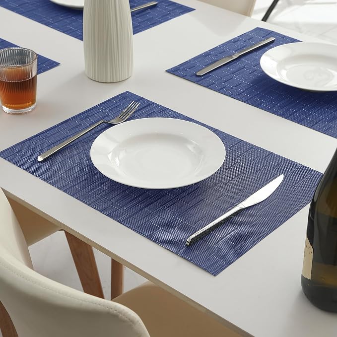 Leetaltree Blue Placemats Set of 8 - Image 8