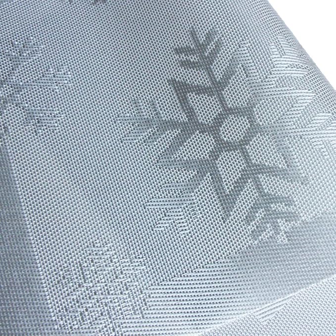 PIGCHCY Christmas Placemats Snowflake Woven Heat Resistant Placemats Washable - Image 3