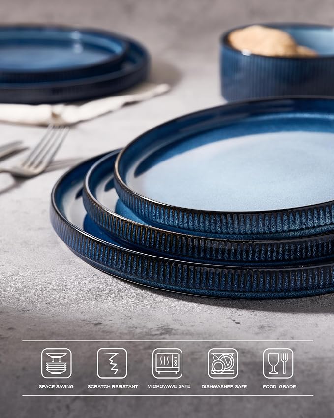 famiware Star 10/8 inches Salad Plates Set - Image 4