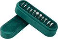Velvet Small Multiple Ring Box Portable Organizer Display Storage | Travel Case by COWFEX