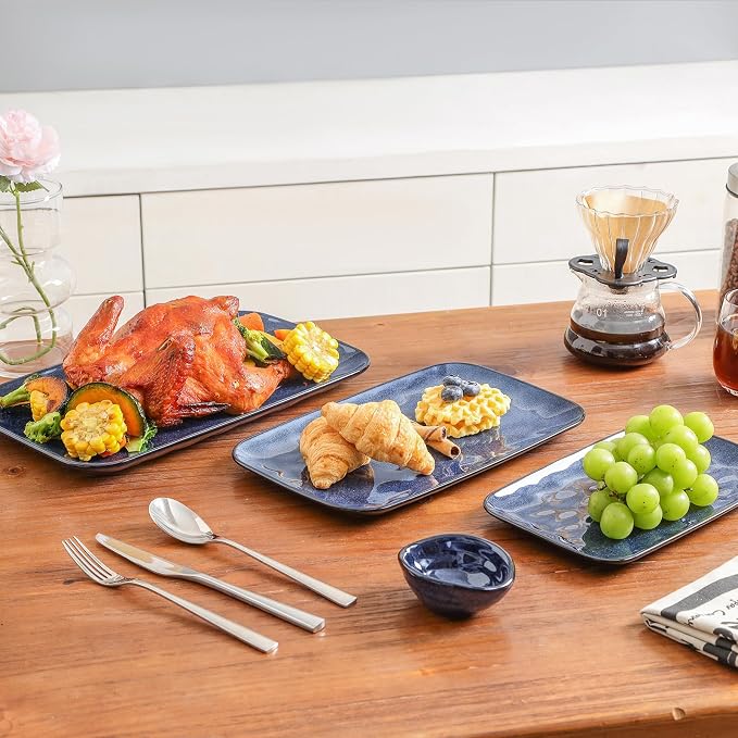 vicrays Ceramic Rectangle Serving Platters - Image 8