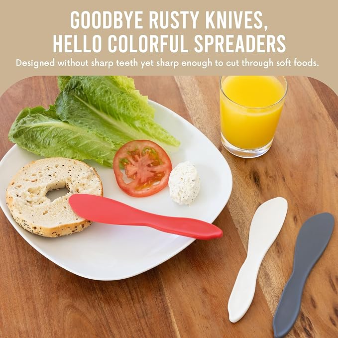 LINDEN SWEDEN 3-Pack Multipurpose Spreaders | Everyday Use Knives - Image 3