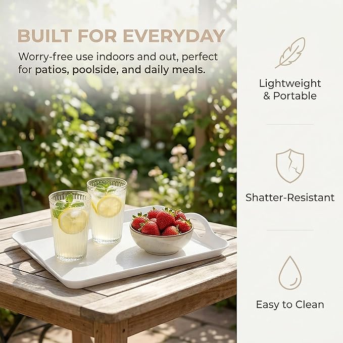 Cedilis 3 Pack Serving Trays - Image 3
