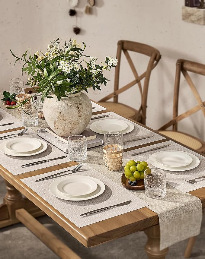 Leetaltree Pale Beige Placemats Set of 4 - Image 3