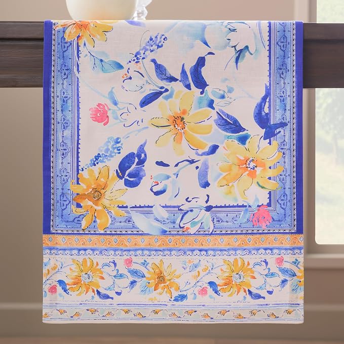 Maison d' Hermine Table Runner 100% Cotton 14.50" x 72" | Table Runners 72 - Image 8