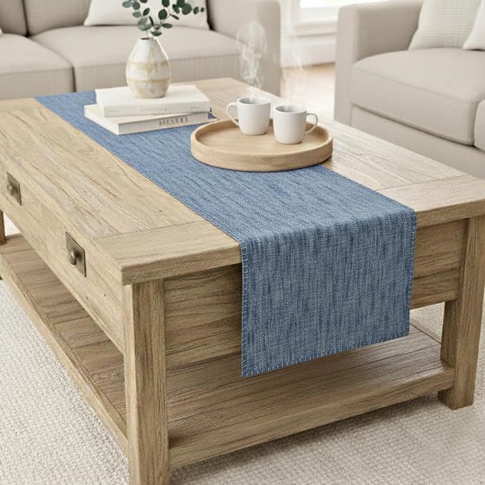 Coffee Table Runner Modern Kitchen Cotton Table Cloth Strip - Image 2