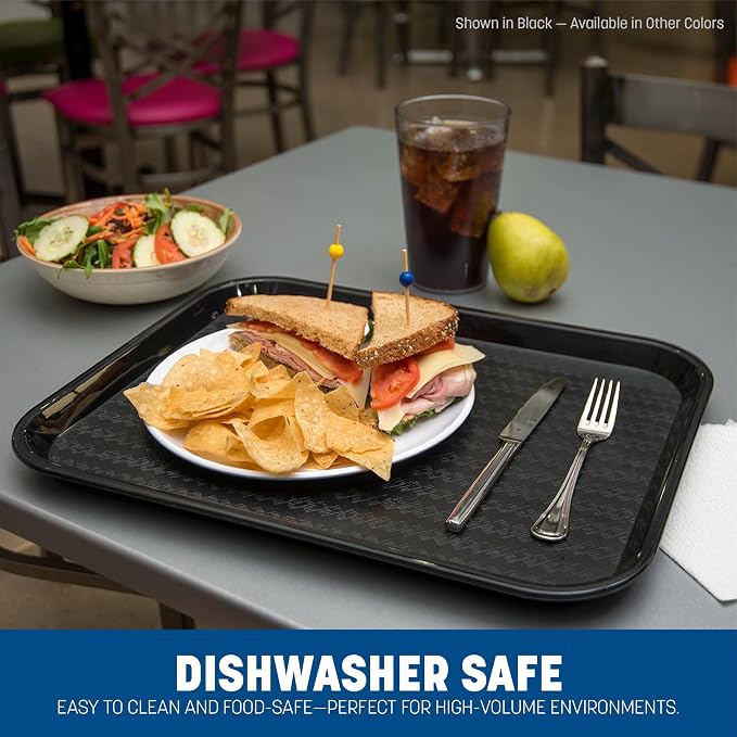 Carlisle FoodService Products Cafe Fast Food Cafeteria Tray - Image 7