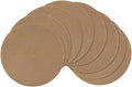 SHACOS Round Braided Placemats Set of 8 Washable 15 inch Round Table Mats Woven by SHACOS