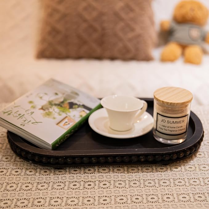 HPC Decor 15in Oval Tray for Home Decor - Image 4