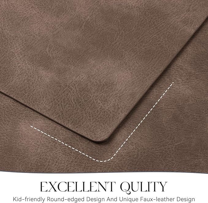 MOSAYT Vinyl Placemats Set of 6-12 X 17 Inch - Image 5