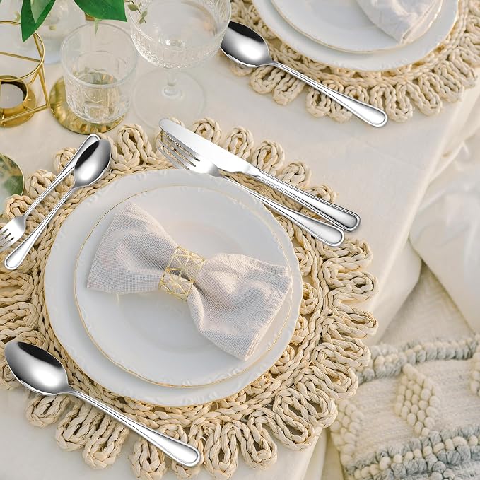 20 Pieces Stainless Steel Silverware Set - Image 7