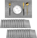 Leetaltree Grey Placemats, Heat Resistant Non-Slip Place mats by Leetaltree-ArtatEveryTable