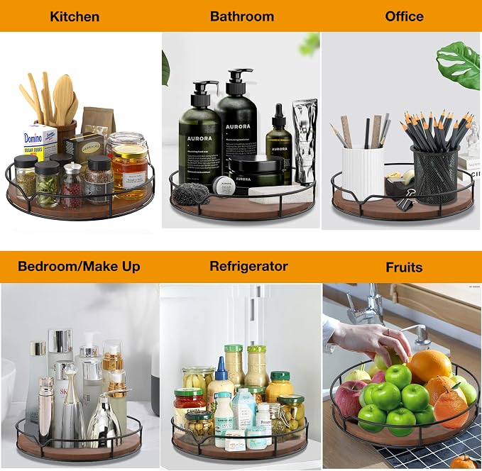 Lazy Susan Turntable Organizer - Image 8