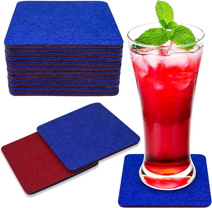 A&A Wonders Premium Felt Coasters by AAWONDERS