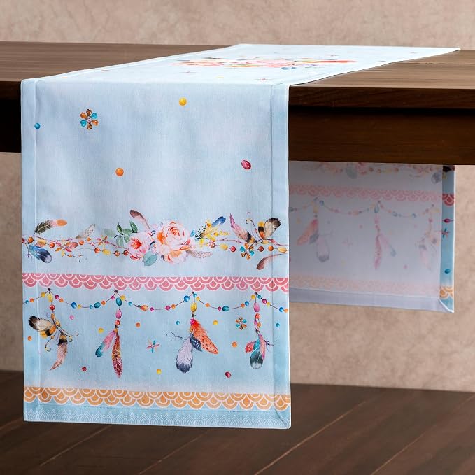 Maison d' Hermine Table Runner 100% Cotton 14.50" x 72" | Table Runners 72 - Image 8
