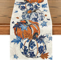 Artoid Mode 210 GSM Fall Table Runner 13x60 Inch Home Party Decor | Pumpkins by ArtoidMode