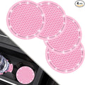 Car Coasters, 4 Pack Universal Vehicle Bling Car Coaster, Rhinestone Coaster by COCASES