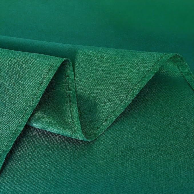 Green Table Runner, Waterproof Washable Runners 108 Inches Long | Reusable - Image 5