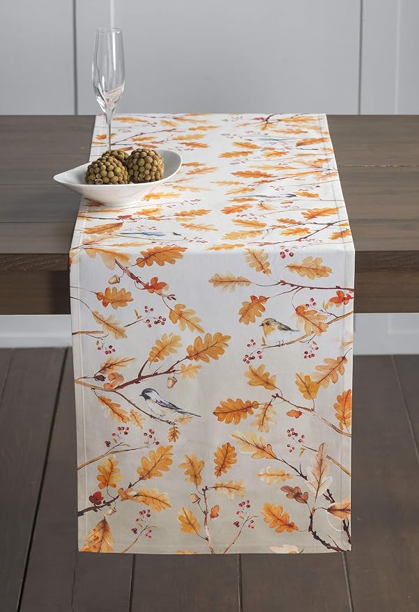 Maison d' Hermine Table Runner 100% Cotton 14.50" x 60" | Table Runners 60 - Image 3