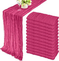 12 Pack Boho Gauze Table Runner by Fivenl