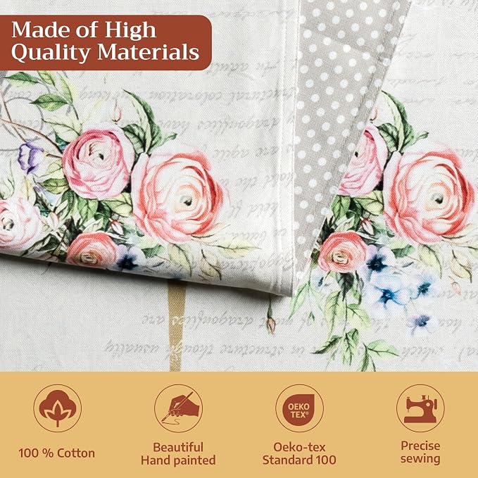 Maison d' Hermine Table Runner 100% Cotton 14.50" x 72" | Table Runners 72 - Image 3