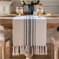 Boho Table Runner for Modern Farmhouse Decor, Dining Table décor 13 x 72 Inch by Caflife