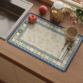 Vinyl Placemats Set of 8-12x17 Inch by NEIGELUO