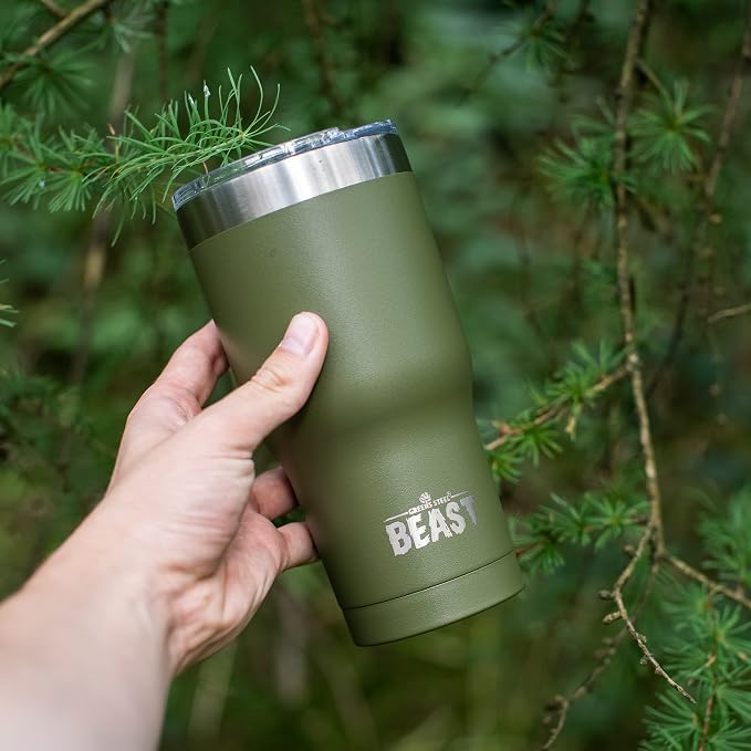 Beast 20 oz Tumbler Stainless Steel Vacuum Insulated Coffee Ice Cup Double Wall - Image 3