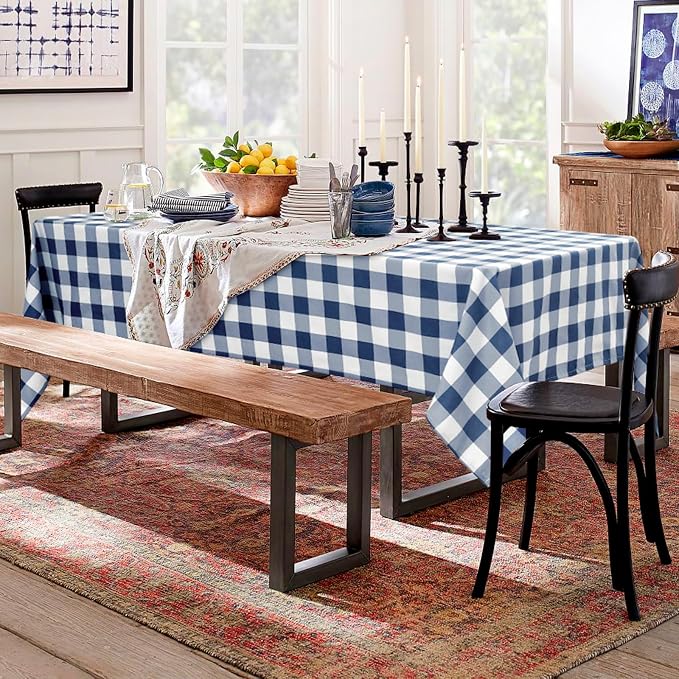 Checkered Tablecloth Rectangle - Image 6