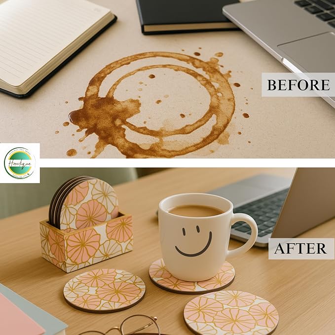 Wooden Coasters for Drinks - Image 5