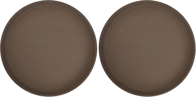 Winco Round Fiberglass Tray by Winco