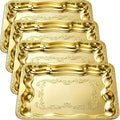FoldTier 4 Pack Serving Trays Set by FoldTier