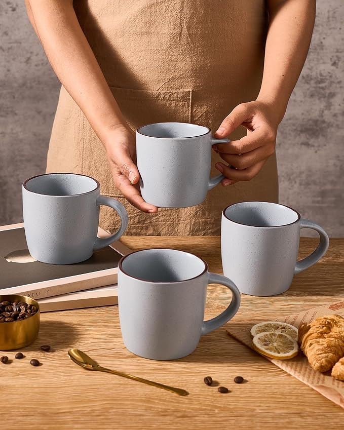 famiware Mercury Coffee Mugs 13 oz, Coffee Mugs Set of 4 - Image 7