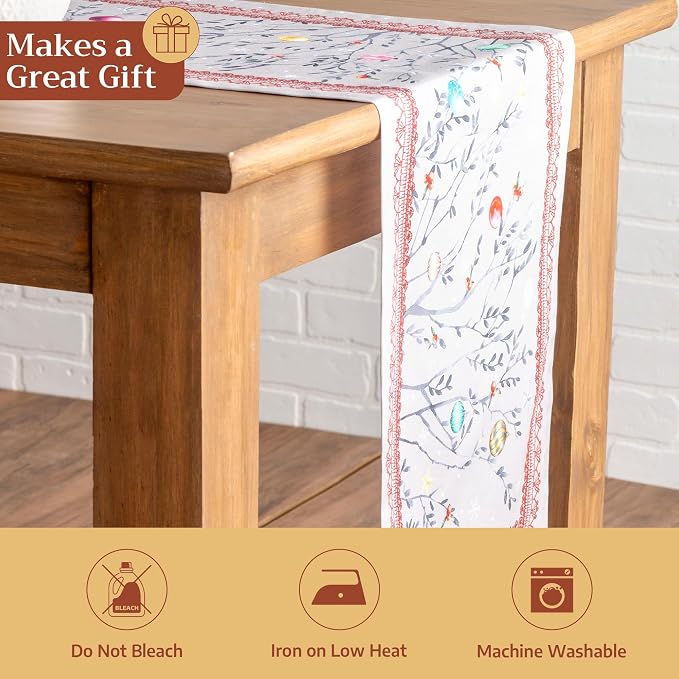 Maison d' Hermine Table Runner 100% Cotton 14.50" x 60" | Table Runners 60 - Image 5
