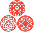 ME.FAN Trivets for Dishes/Pots/Pans, Flexible/Durable/Non Slip Hot Pads to by MEFAN