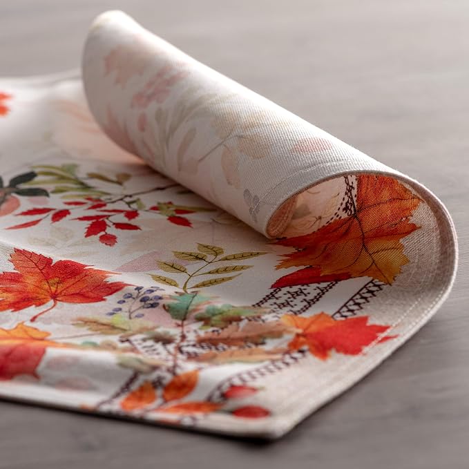 Maison d' Hermine Placemats Set of 4 Reusable 100% Cotton | Cloth Place Mats - Image 7