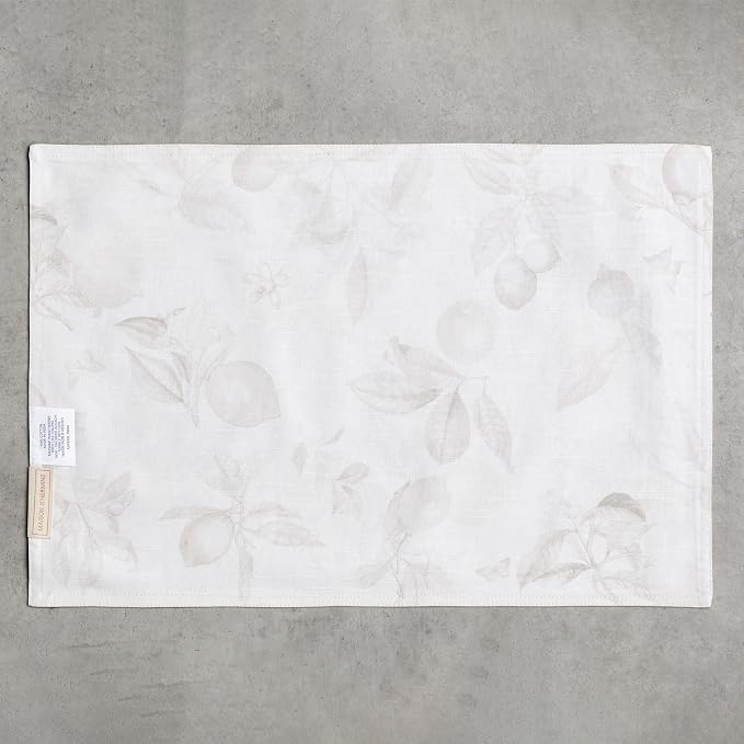 Maison d' Hermine Placemats Set of 4 Reusable 100% Cotton | Cloth Place Mats - Image 9