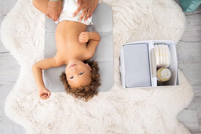 Ubbi Portable Diaper Caddy & Changing Mat, Diaper Storage, Caddy Organizer - Image 11