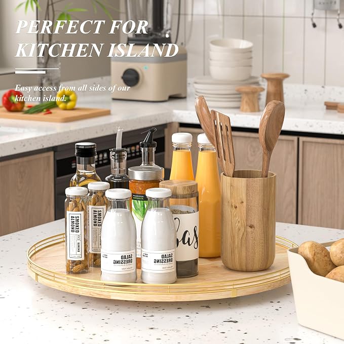 AMH 24-Inch Extra Large Lazy Susan - Image 2