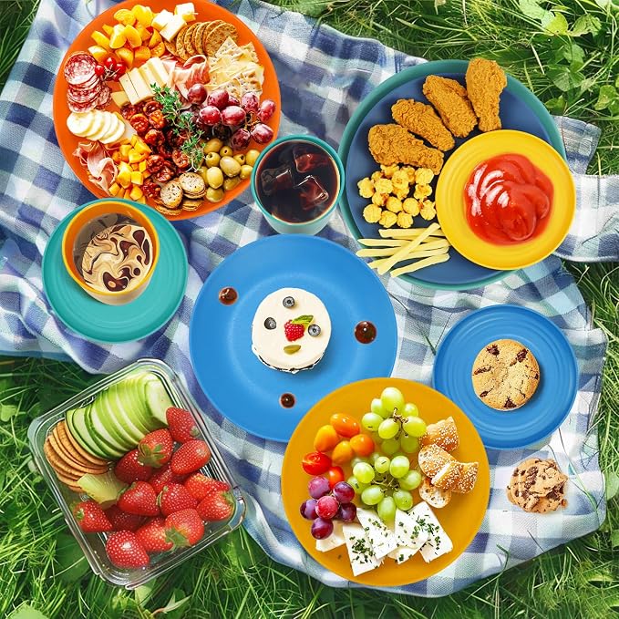 40Pack plates and bowls sets for kids - Image 6