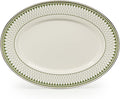 Golden Rabbit Enamelware Oval Platter, 12 x 16in, Olive Sevilla | 12 x 16in by GoldenRabbitEnamelware
