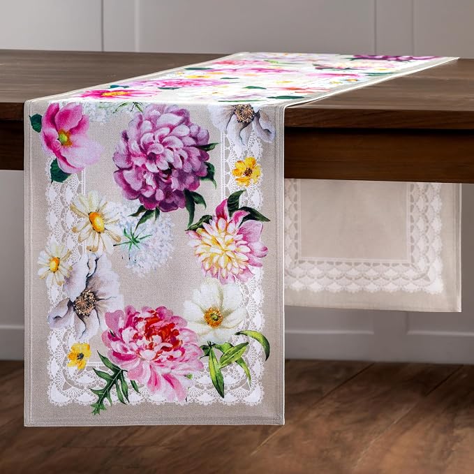 Maison d' Hermine Table Runner 100% Cotton 14.50" x 108" | Table Runners 108 - Image 8