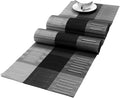 SHACOS Woven Vinyl Table Runner 12 x 54 inch PVC Runner by SHACOS