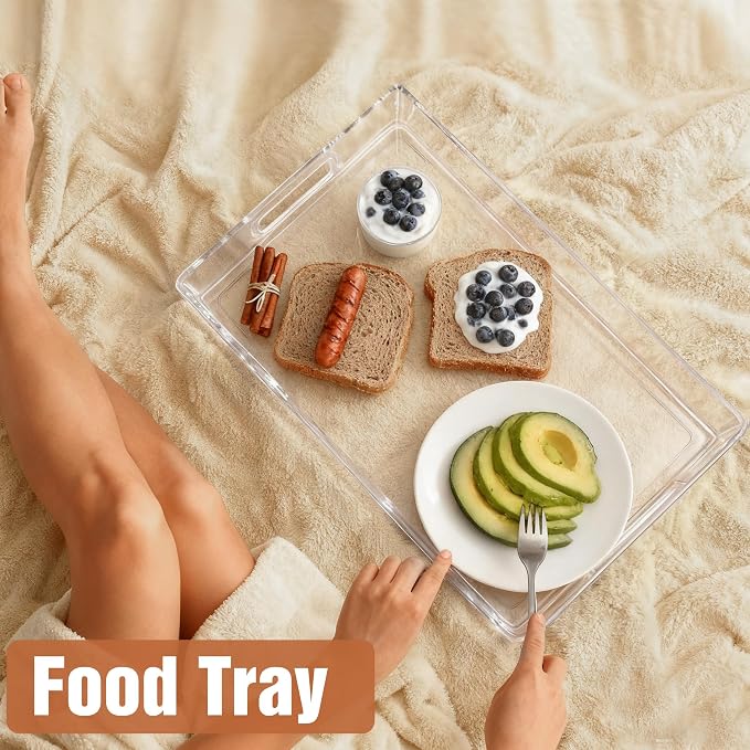 Clear Plastic Serving Tray - Image 6